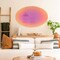 Round Mirror Wall Decor Mirror Wall Art Mirrors with Colour Reflection